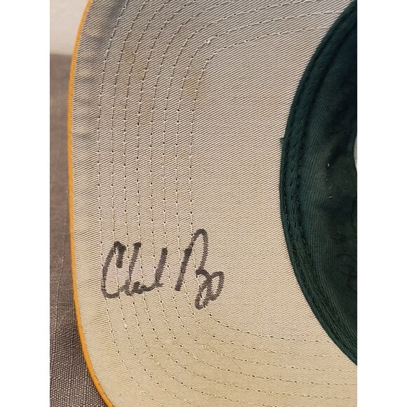 Autographed Oakland A's Hat Outdoor Cap Official Merchandise Cap One Size Snapba - Picture 2 of 7